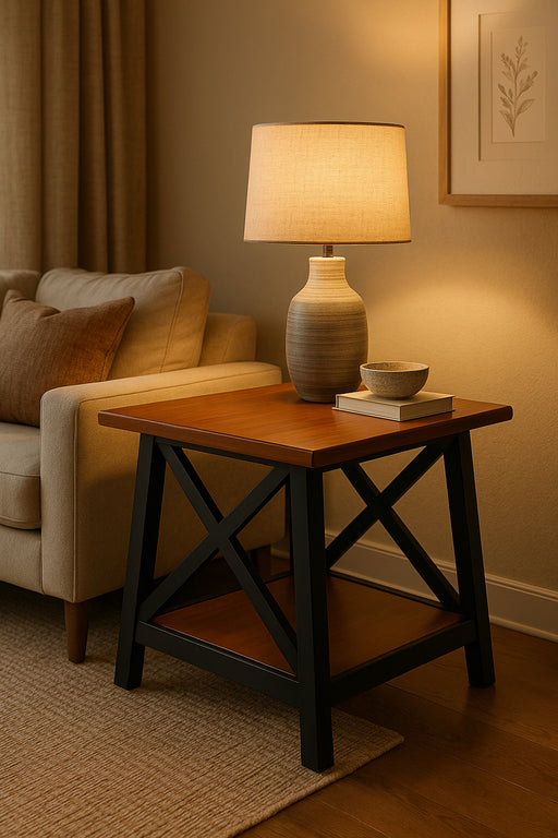 X-Base End Table